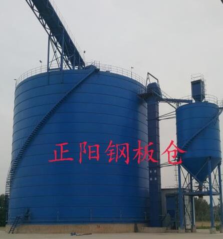 清河门大型矿粉钢板库