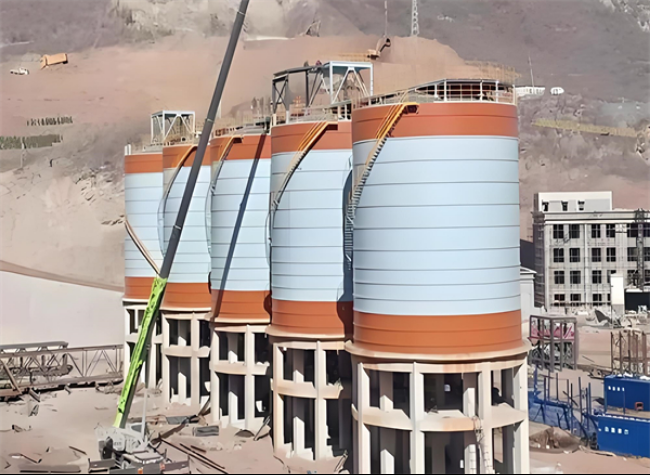 清河门高架钢板仓